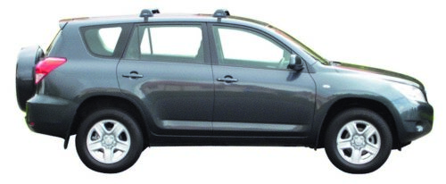 Toyota Rav 4 2006-2012 (naked roof) Yakima Flush Bars Silver (pr) (S5Y/K183) - Image 2