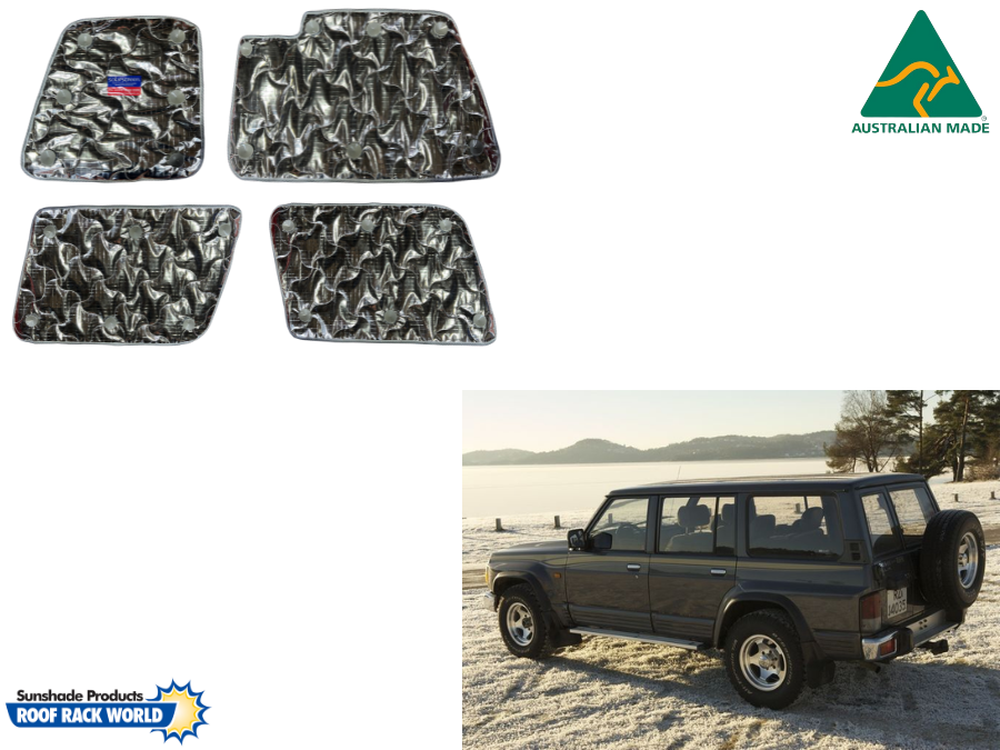 Nissan GQ Patrol Solarscreen Cargo Set