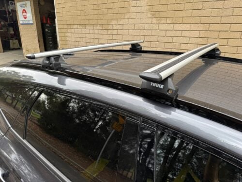 Hyundai Tucson 2021 – On Thule Wingbar Evo Roof Racks (pr) Silver (711300/710600/186112) - Image 5