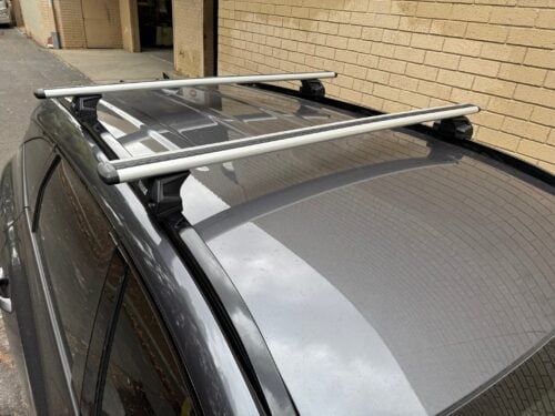 Hyundai Tucson 2021 – On Thule Wingbar Evo Roof Racks (pr) Silver (711300/710600/186112) - Image 6