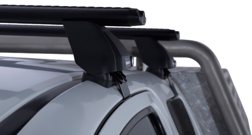 Toyota Hilux Extra Cab May 2005 – Sep 2015 (Naked Roof) Rhino Rack Vortex 2500 Roof Rack (2) (JA2181) - Image 3