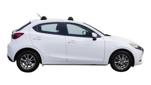 Mazda 2 Hatch 2014 – onwards (naked roof) Yakima Flush Bars Black (pr) (S5YB/K694) - Image 3