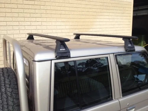 MAHINDRA Pikup Double Cab 6/2007 Onwards Sportz RL150 Black 2 Bar Roof Rack (JC-05037) - Image 5