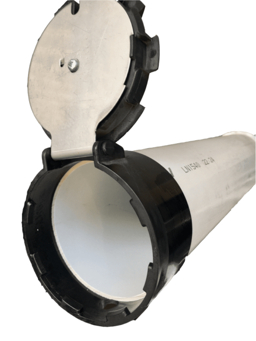 KRS Lockable Bazooka Black End Cap 100mm (2 Pack) - Image 5