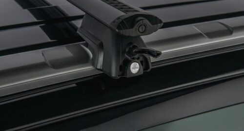 FORD Everest UA With Flush Rails 1/2015-12/2022 Sportz SX Black 2 Bar Roof Rack (JC-04354) - Image 7