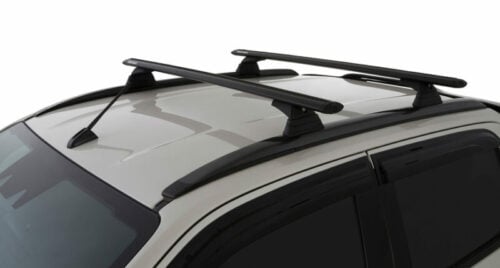 ISUZU D-Max Gen3, (X-Terrain) Crew Cab (With Flush Rails) 1/2020 Onwards Sportz RCL Black 2 Bar Roof Rack (JC-04474) - Image 3