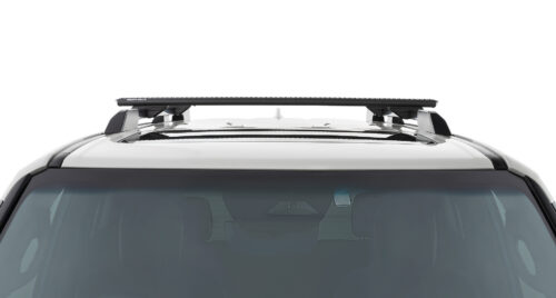 HYUNDAI ix35 With Roof Rails 2/2010-7/2015 Sportz RX Black 2 Bar Roof Rack (JC-04570)