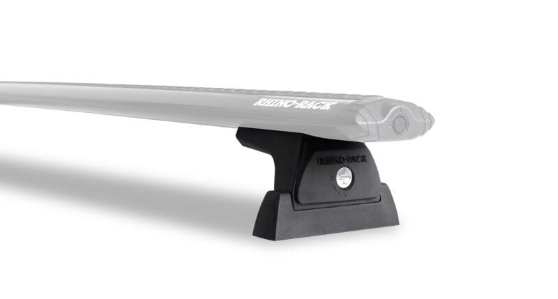 ISUZU MU-X Gen1, LS-T 1/2013-12/2021 Sportz RLT600 Trackmount Black 2 Bar Roof Rack (JC-04361)
