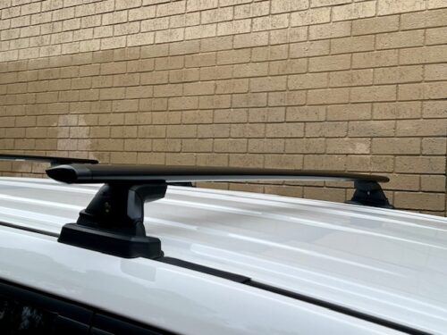 Toyota Landcruiser 300 Series without roof rails 2021 onwards Yakima Jetstream Silver 2 Roof bars (9813507/9813832/9813024) - Image 12