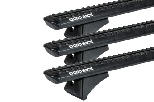 TOYOTA Hiace Gen 6 LWB 6/2019 Onwards Sportz RCH Black 3 Bar Roof Rack (JC-05276)