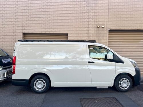 Toyota Hiace LWB June 2019on Wedgetail Commercial-Max Flat Roof Rack 3.0 x 1.6m - Image 5