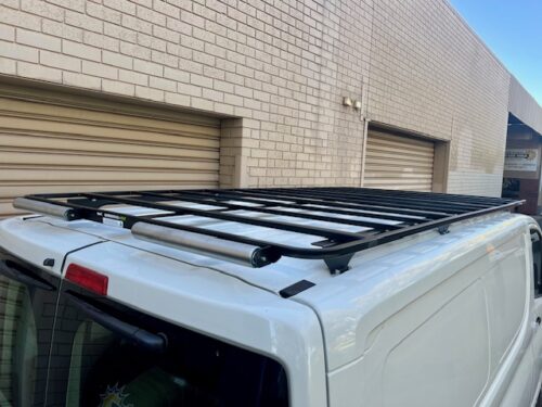 Toyota Hiace LWB June 2019on Wedgetail Commercial-Max Flat Roof Rack 3.0 x 1.6m - Image 13