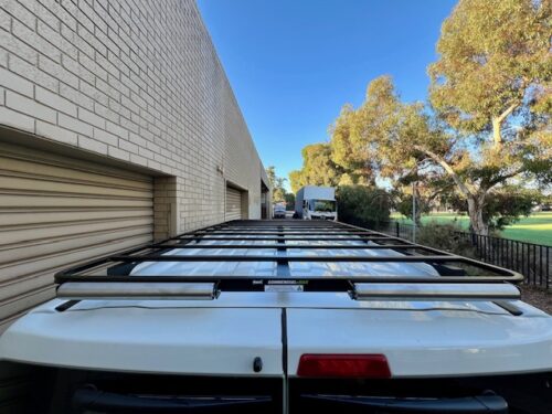 Toyota Hiace LWB June 2019on Wedgetail Commercial-Max Flat Roof Rack 3.0 x 1.6m - Image 8