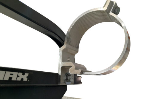 Commercial Max/Oval Steel Accessory 100mm conduit carrier with caps and 3 brackets - Image 2