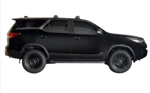 Toyota Fortuner GX 5 Door SUV 2015 - Onwards  (Naked Roof) Yakima ThruBar Roof Racks (pr) (Clamp on) (S16Y/K954) - Image 2