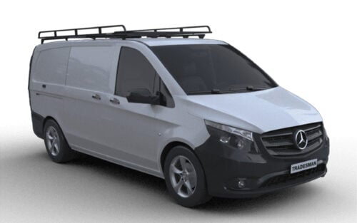 Mercedes Benz V-Class V300d 02/04 - Current Crewvan Commercial Max Roof Rack 2.8m x 1.4m - Image 3