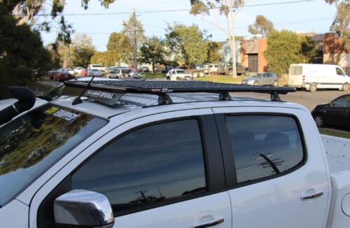 Holden Colorado RG 06/12 - 2020 Dual Cab Oval Steel Roof Rack - Image 6