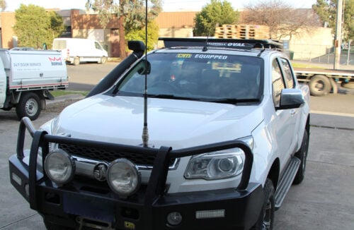Holden Colorado RG 06/12 - 2020 Dual Cab Oval Steel Roof Rack - Image 2