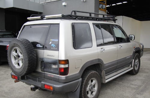Holden Jackaroo Gen3 04/92 - 2003 LWB Oval Steel Roof Rack - Image 6