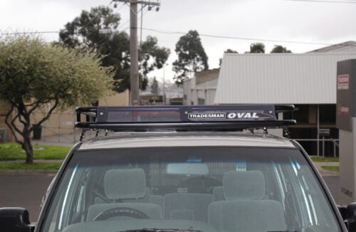 Holden Jackaroo Gen3 04/92 - 2003 LWB Oval Steel Roof Rack - Image 2