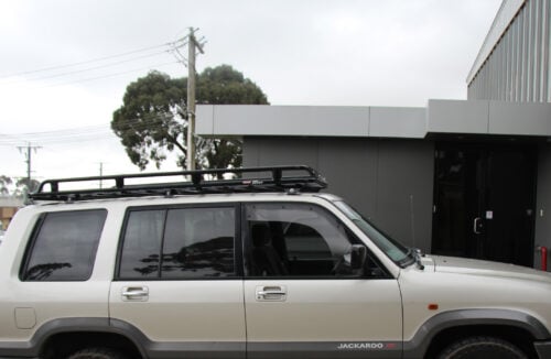 Holden Jackaroo Gen3 04/92 - 2003 LWB Oval Steel Roof Rack - Image 5