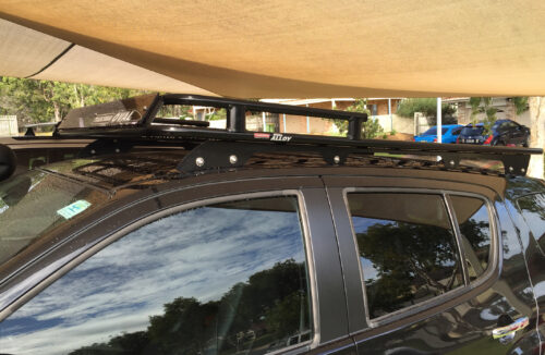 Isuzu Mu-x RG 12/13 - 2021 Wagon Oval Steel Roof Rack - Image 5