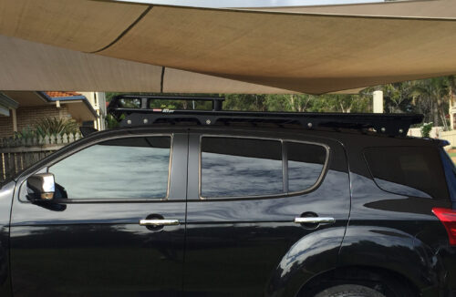 Isuzu Mu-x RG 12/13 - 2021 Wagon Oval Steel Roof Rack - Image 4