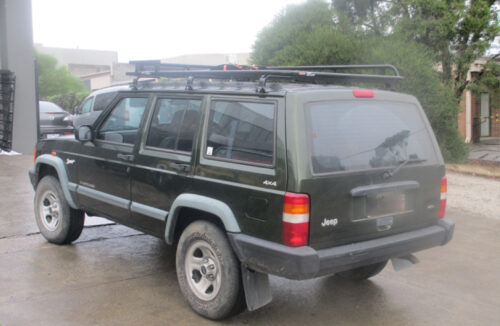 Jeep Cherokee XJ 1988 - 1996 Wagon Oval Steel Roof Rack - Image 5