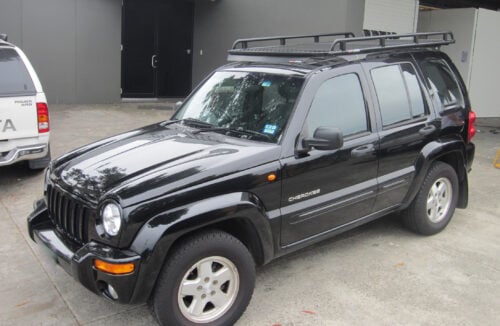 Jeep Cherokee KJ 09/01 - 02/08 Wagon Oval Steel Roof Rack - Image 6