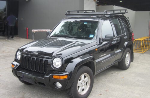 Jeep Cherokee KJ 09/01 - 02/08 Wagon Oval Steel Roof Rack - Image 2
