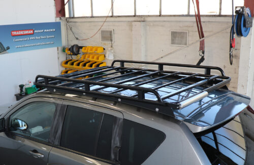 Jeep Compass MK 03/07 - 2010 Wagon Oval Steel Roof Rack - Image 5