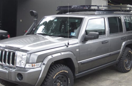 Jeep Commander XH 05/06 - 03/10 Wagon Oval Steel Roof Rack - Image 6