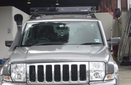 Jeep Commander XH 05/06 - 03/10 Wagon Oval Steel Roof Rack - Image 2