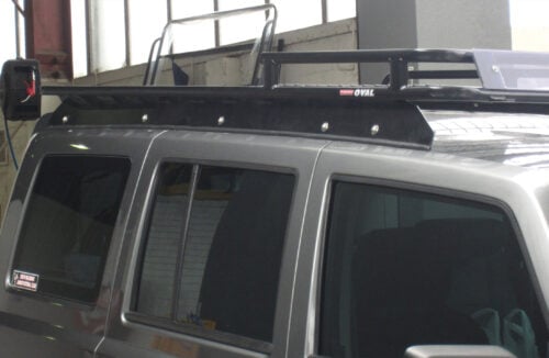 Jeep Commander XH 05/06 - 03/10 Wagon Oval Steel Roof Rack - Image 5