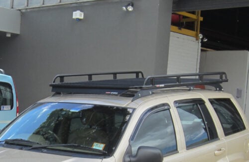 Jeep Grand Cherokee WJ 1999 - 2004 Wagon Oval Steel Roof Rack - Image 2