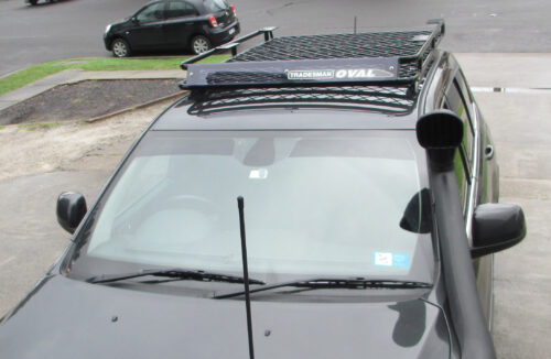 Jeep Grand Cherokee WK2 2011 - Current Wagon Oval Steel Roof Rack - Image 2