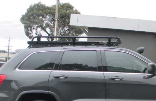 Jeep Grand Cherokee WK2 2011 - Current Wagon Oval Steel Roof Rack - Image 5