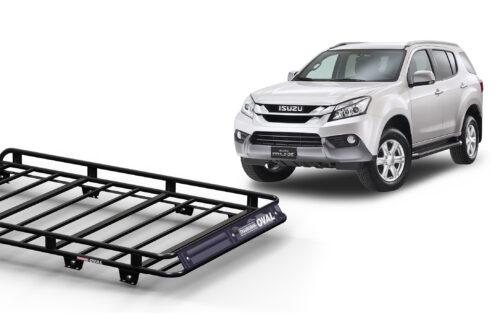 Land Rover Discovery Sport Gen 1 05/15 - Current Wagon Oval Steel Roof Rack - Image 3