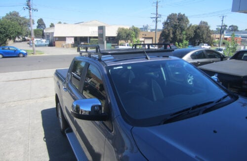 Mazda BT-50 UP 2011 - 05/20 Extra Cab Oval Steel Roof Rack - Image 2