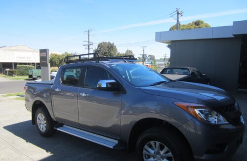 Mazda BT-50 UP 2011 - 05/20 Extra Cab Oval Steel Roof Rack - Image 3