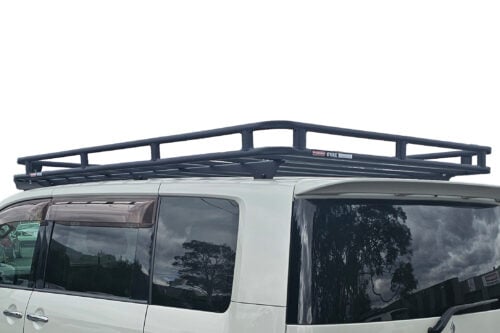 Mitsubishi Delica Gen 5 2007 - Current Van Oval Steel Roof Rack - Image 6