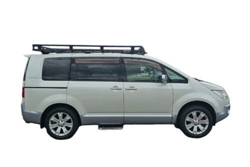 Mitsubishi Delica Gen 5 2007 - Current Van Oval Steel Roof Rack - Image 5