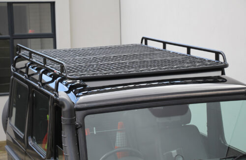 Mercedes Benz G Wagon N/A 1979 - Current Wagon Oval Steel Roof Rack - Image 2