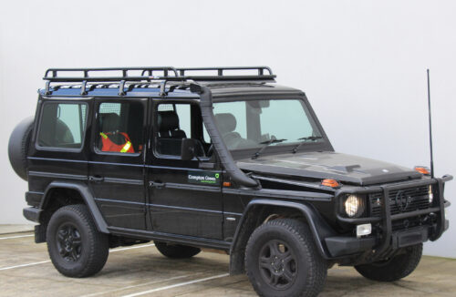 Mercedes Benz G Wagon N/A 1979 - Current Wagon Oval Steel Roof Rack - Image 4