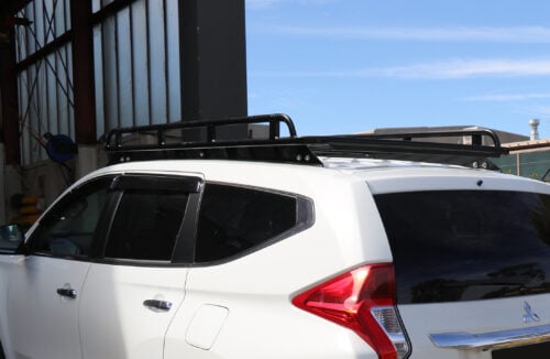 Mitsubishi Pajero Sport KR-QF 2015 - Current Wagon Oval Steel Roof Rack - Image 6