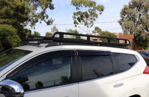 Mitsubishi Pajero Sport KR-QF 2015 - Current Wagon Oval Steel Roof Rack - Image 2