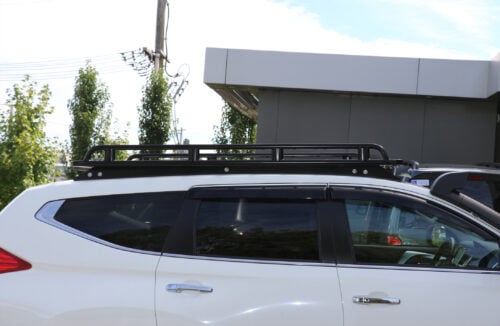 Mitsubishi Pajero Sport KR-QF 2015 - Current Wagon Oval Steel Roof Rack - Image 5