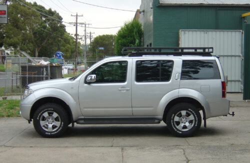 Nissan Pathfinder R51 2005 - 2012 Wagon Oval Steel Roof Rack - Image 5