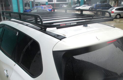 Nissan Pathfinder R52 2013 - 2022 Wagon Oval Steel Roof Rack - Image 6
