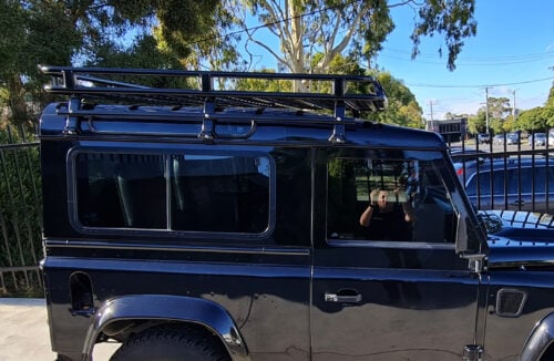 Land Rover Defender 90 Gen 1 11/84 - 2020 SWB Oval Steel Roof Rack - Image 5